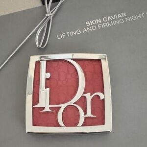 Dior Red and Silver Compact